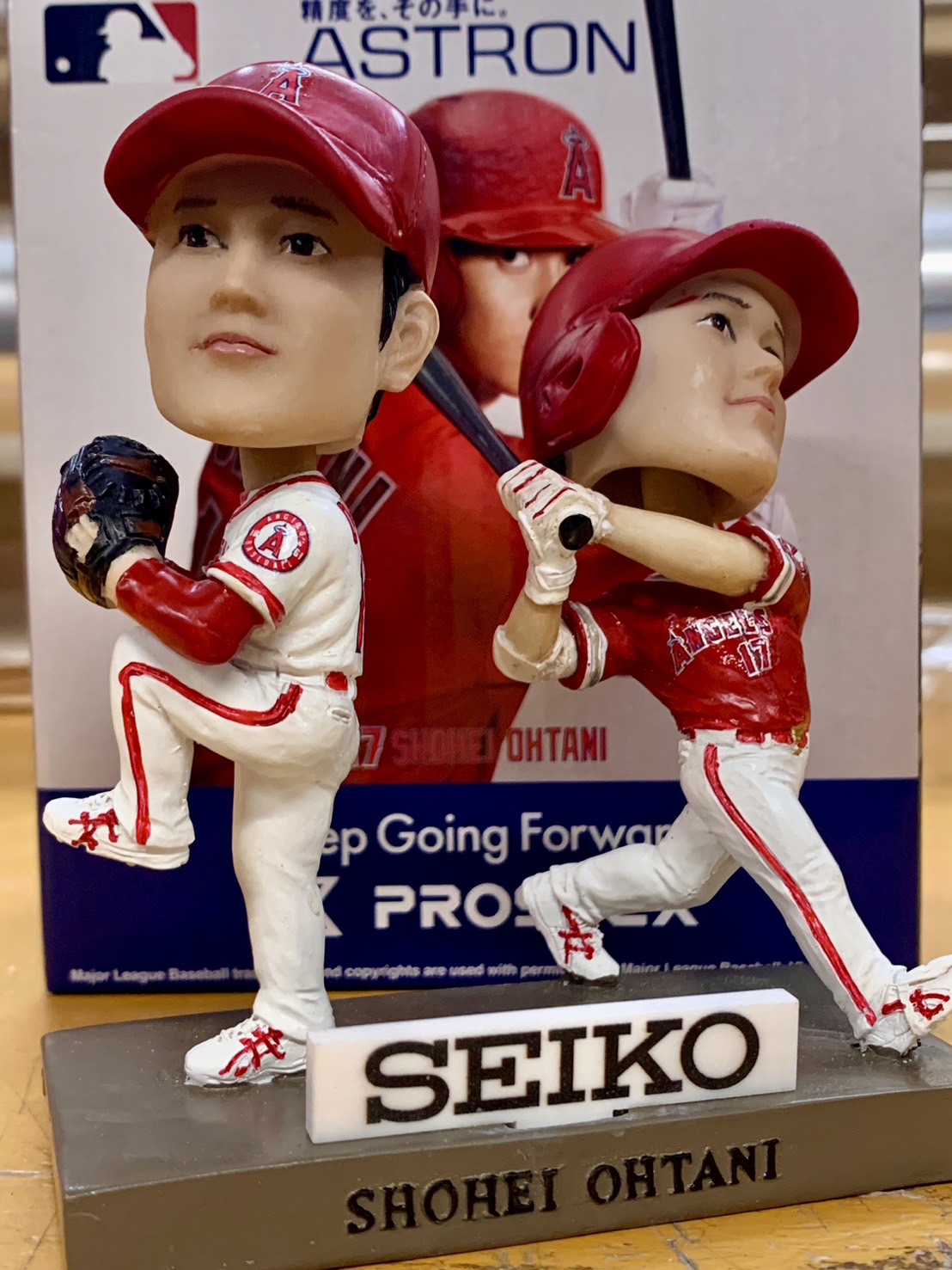 大谷翔平 SEIKO 購入者限定 ボブルヘッド ドジャース ボブルヘッド大谷