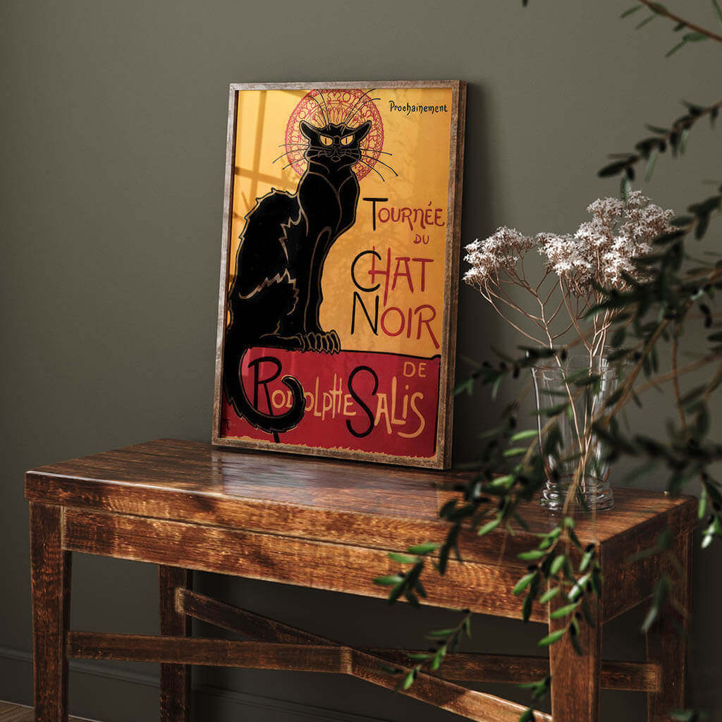 The Black Cat Digital Poster Download – MangoHoo