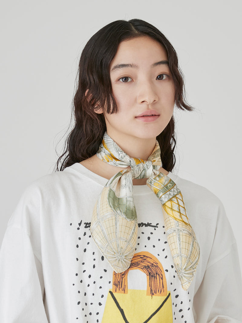 シルクスカーフ65＞モニュメントバルーン – manipuri