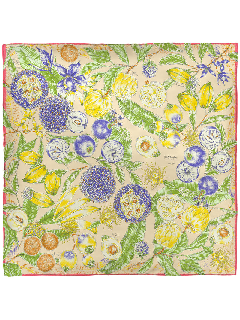 シルクスカーフ65＞ジャングルフルーツ – manipuri
