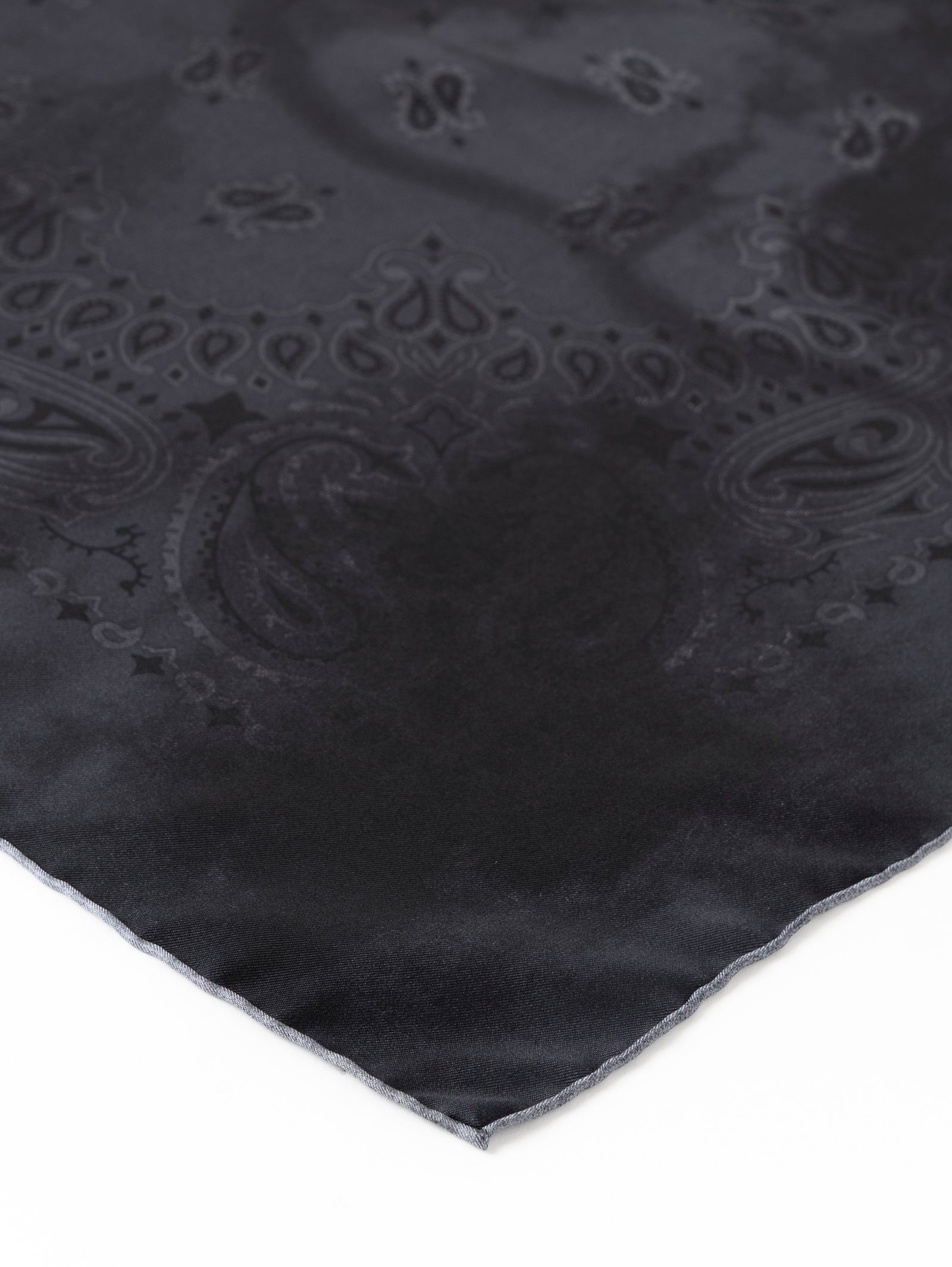 シルクスカーフ65＞ヴィンテージプリントA-2バンダナ – manipuri