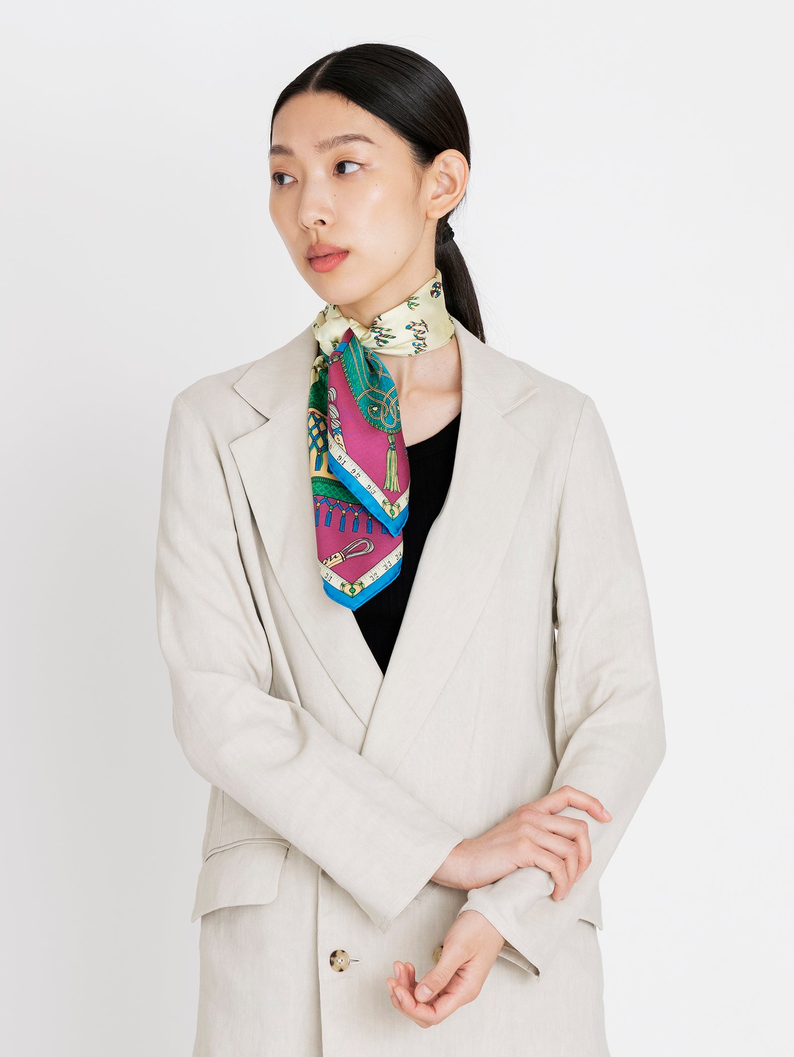 シルクスカーフ65＞クラフツマンシップ – manipuri