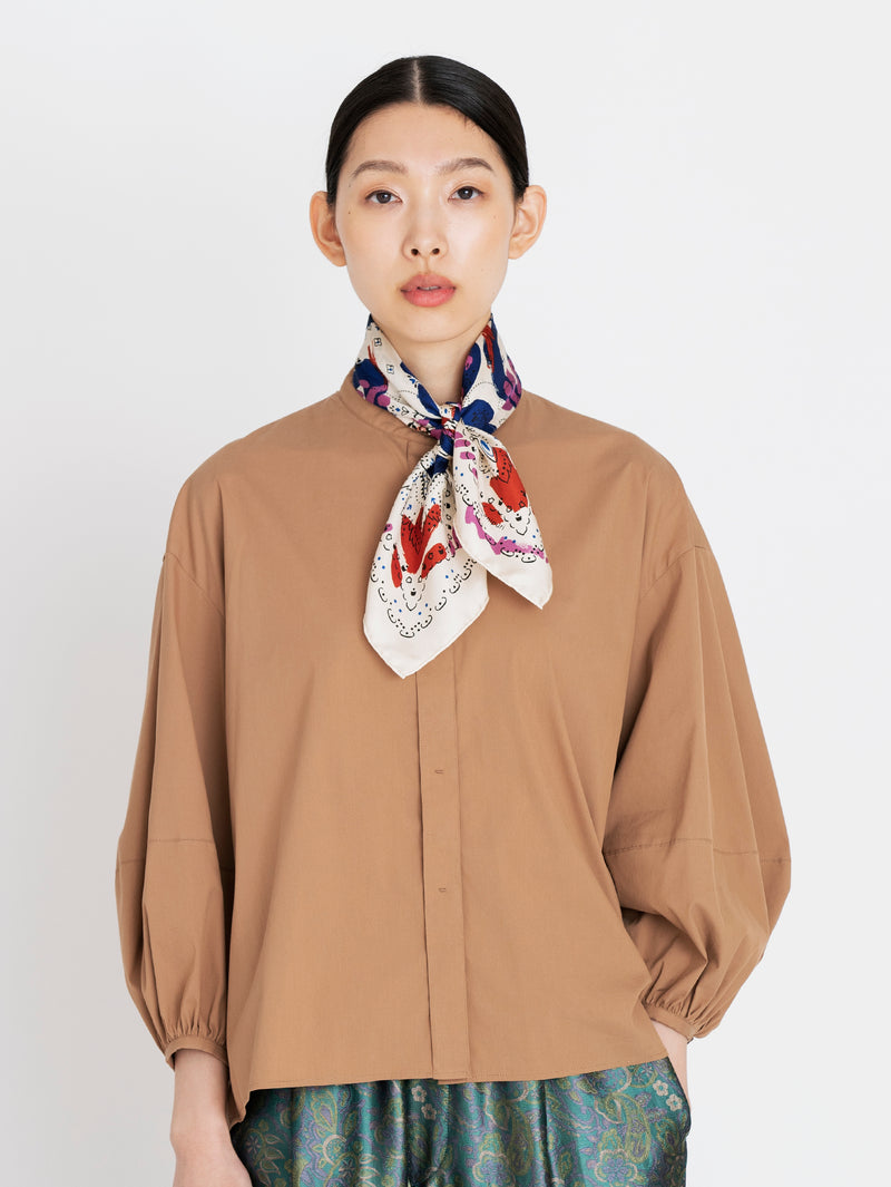 タグ付未使用】manipuri マニプリ ランダムペイズリー スカーフ65