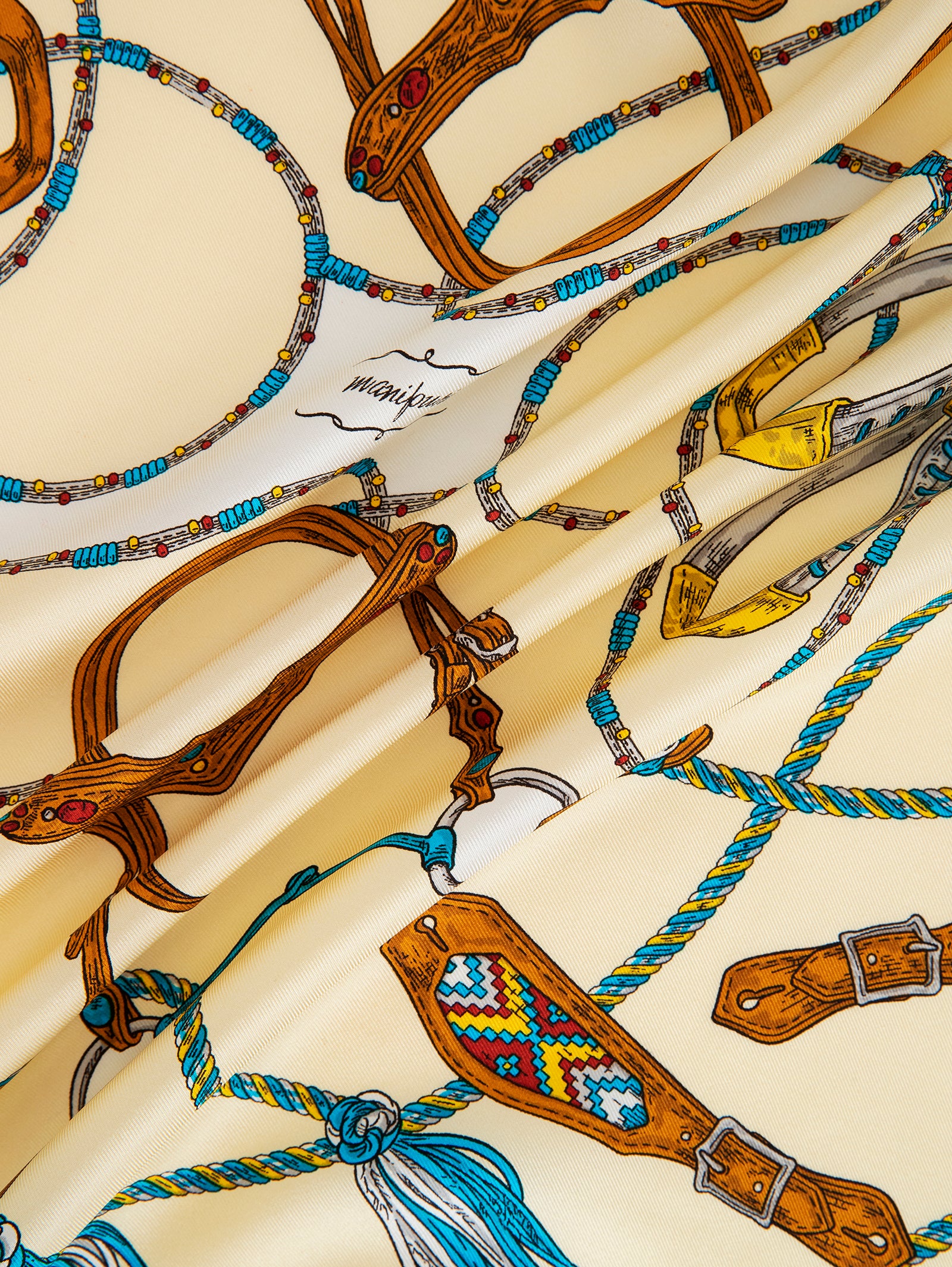 シルクスカーフ88＞ネイティブビット – manipuri