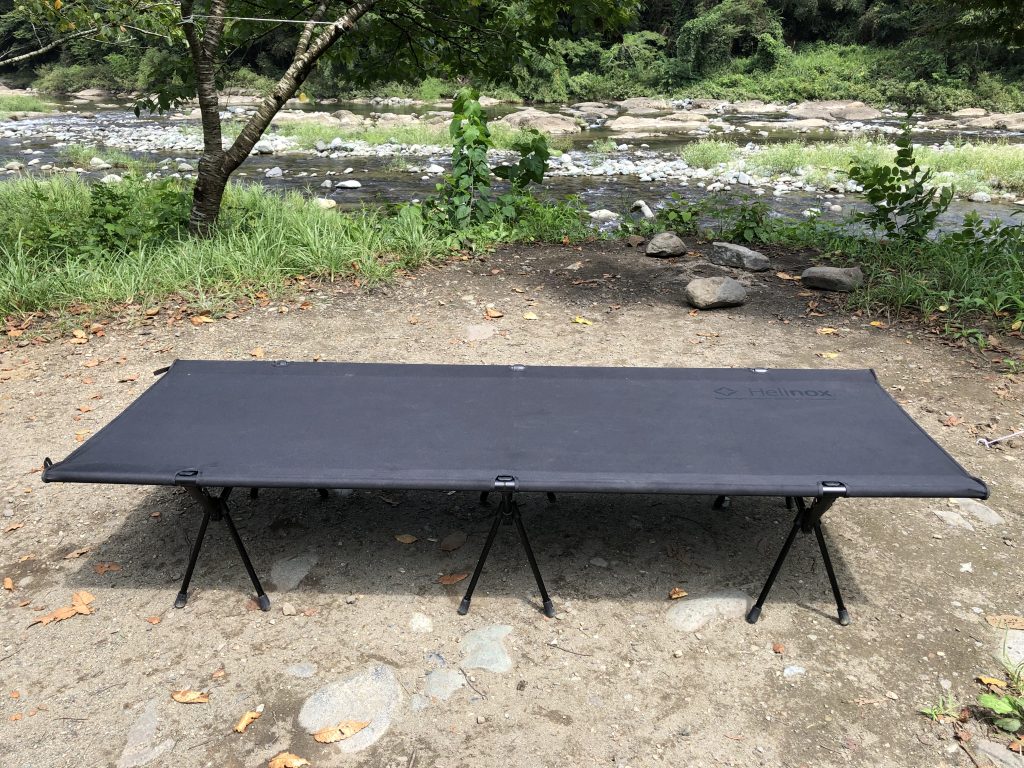 ヘリノックス コットワン コンバーチブル + コットレッグレビュー