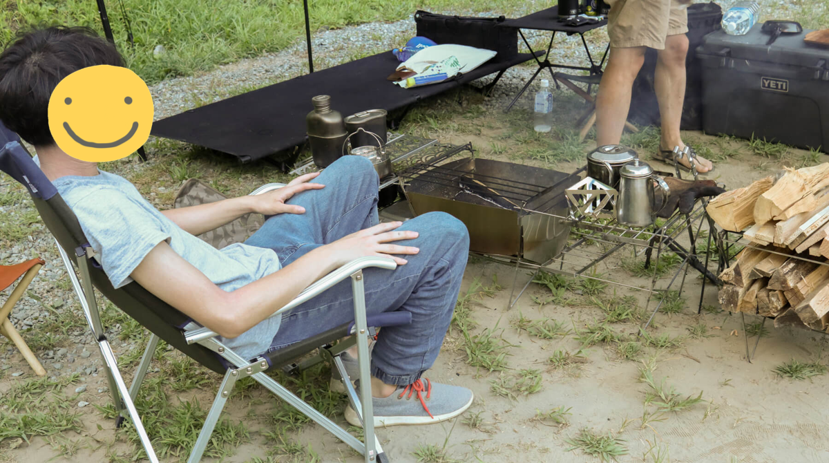 アディロンダック キャンパーズチェア レビュー。可搬性と座り心地を