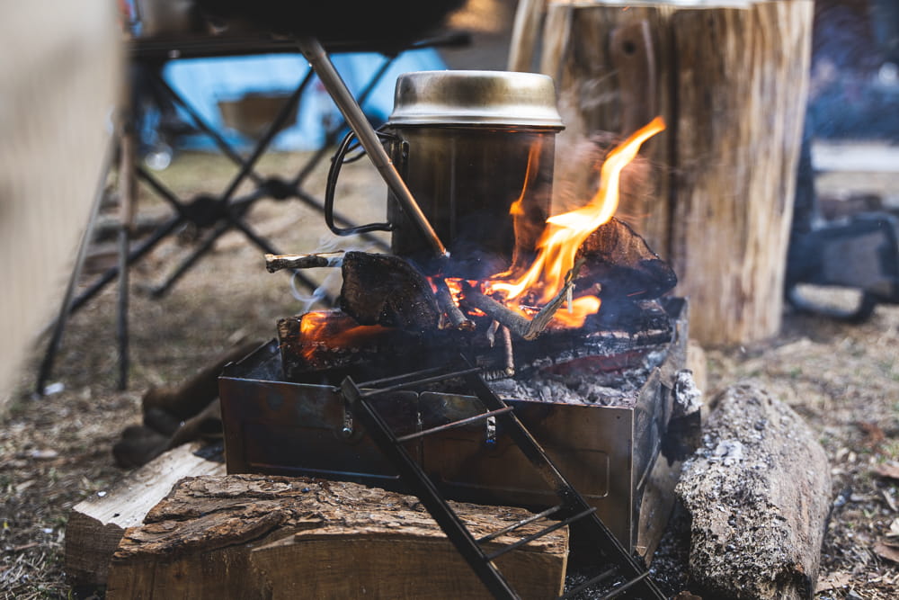 ウルフ＆グリズリー ファイヤーセーフ レビュー。直火イメージで