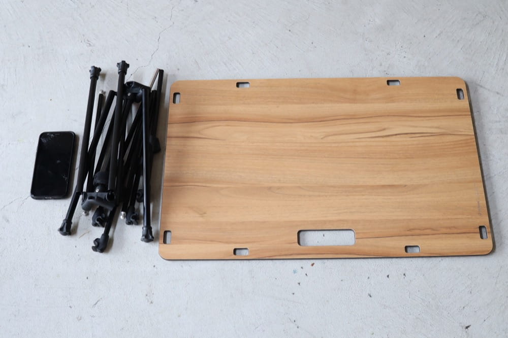 ヘリノックス テーブルワン ソリッドトップ レビュー。汚れOK！秀逸