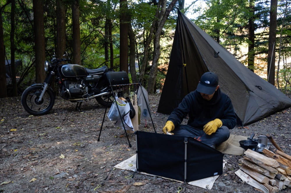 ミニマルワークス インディアンハンガーMサイズ レビュー。キャンプ