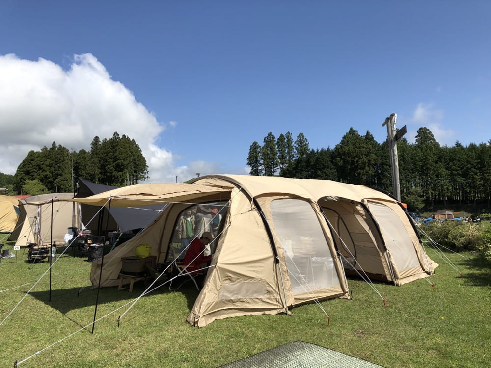 DOD カマボコテント3L オーナーレビュー。圧倒的室内空間が魅力。│maagz