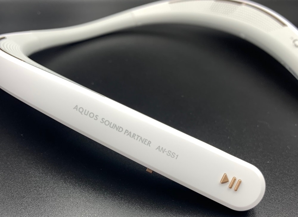 レビュー】シャープAQUOSサウンドパートナーAN-SS1（ウェアラブル