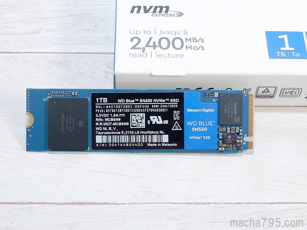 WD BLUE SN550 レビュー】発熱が少ないM.2 NVMe SSD | プロガジ