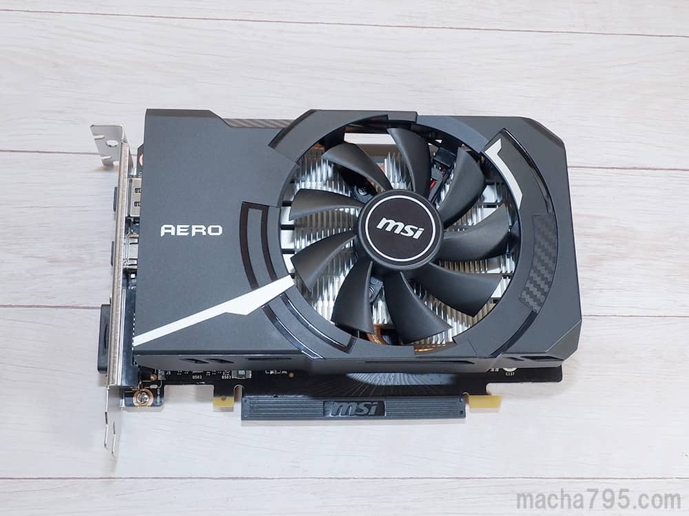 レビュー】MSI GeForce GTX 1650 D6 AERO ITX OCV2 | プロガジ