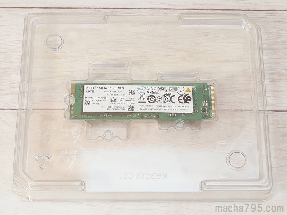 Intel 670p レビュー】大容量ファイルは苦手な144層QLCのNVMe SSD