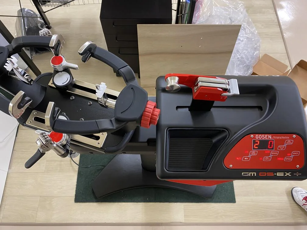 使用感レビュー】ガット張り機、GOSENストリングマシンオフィシャル