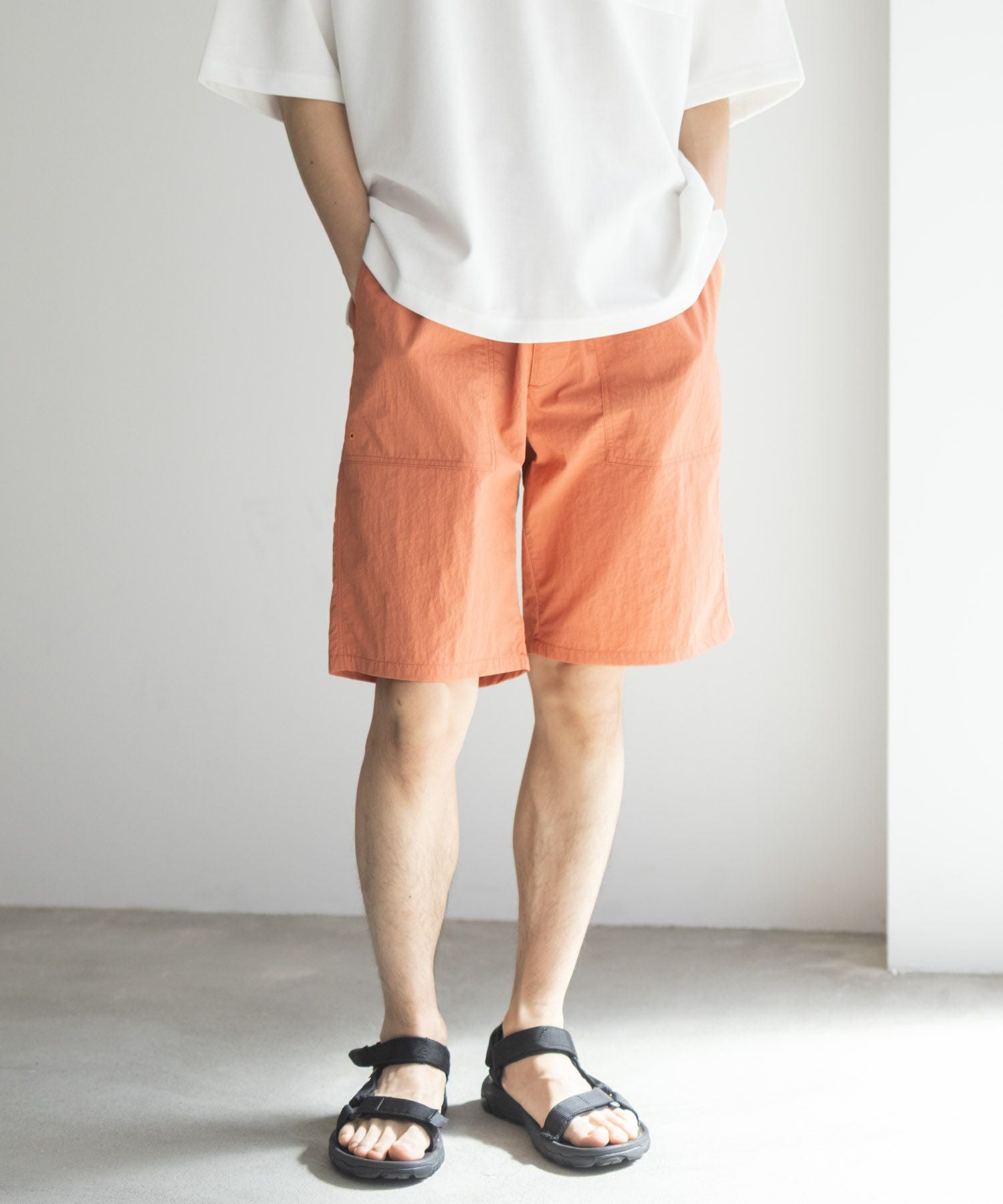 NAVY アクティブショートパンツ メンズ