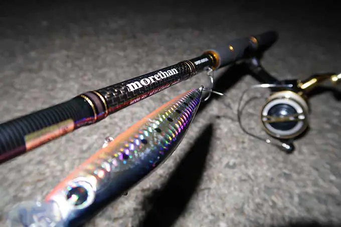 シーバス連発！モアザン エキスパートAGS 87LMLでの初釣行！！