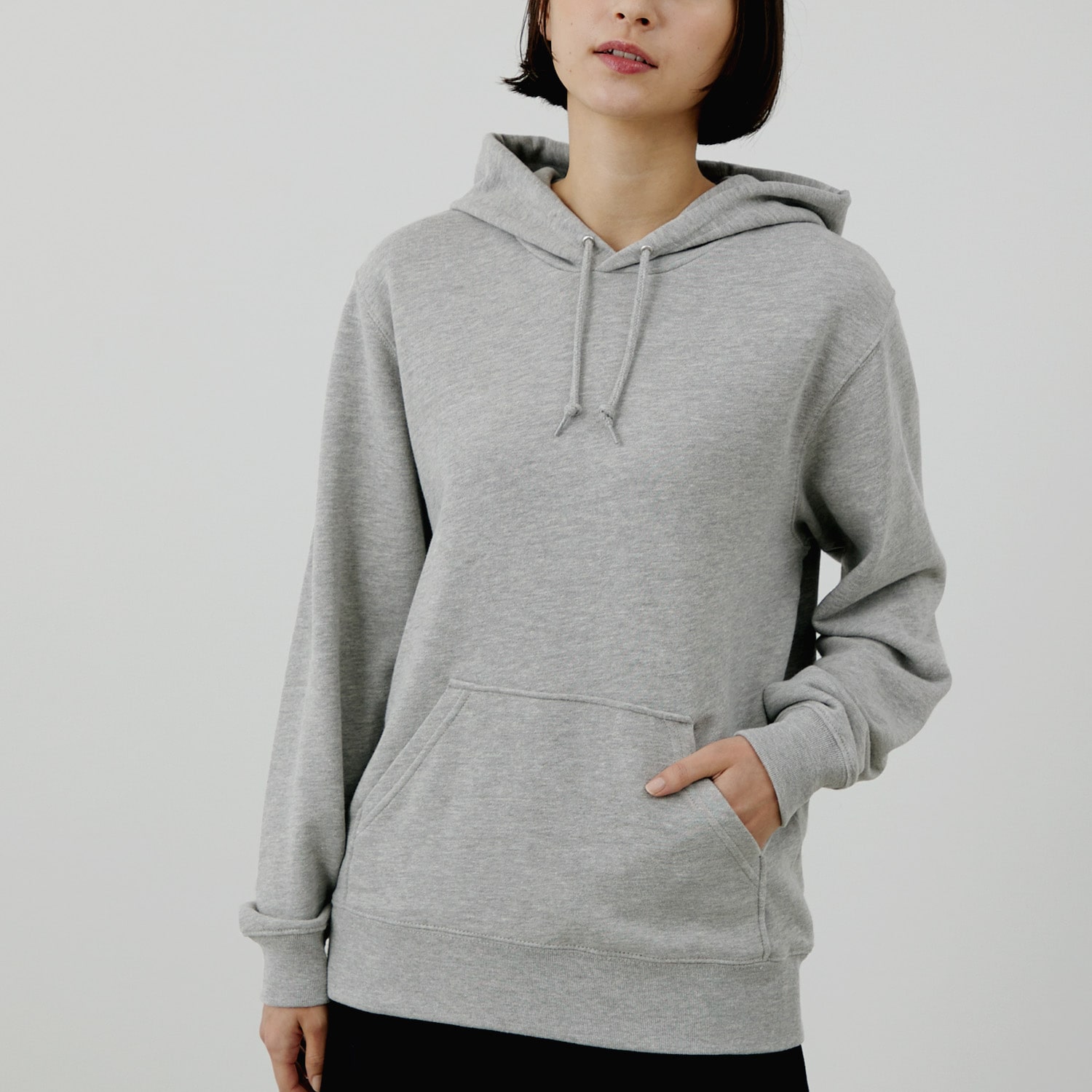 8.4oz フーデッドライトパーカー(S ホワイト): パーカー・スウェット