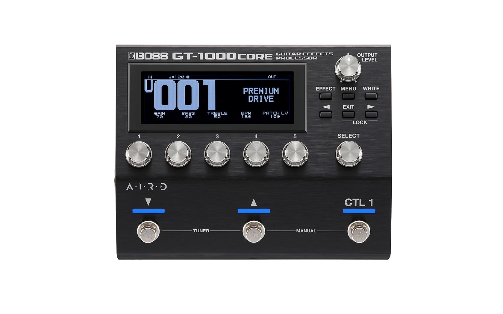 BOSS GT-1000CORE | Processador de efeitos e amp para guitarra e baixo