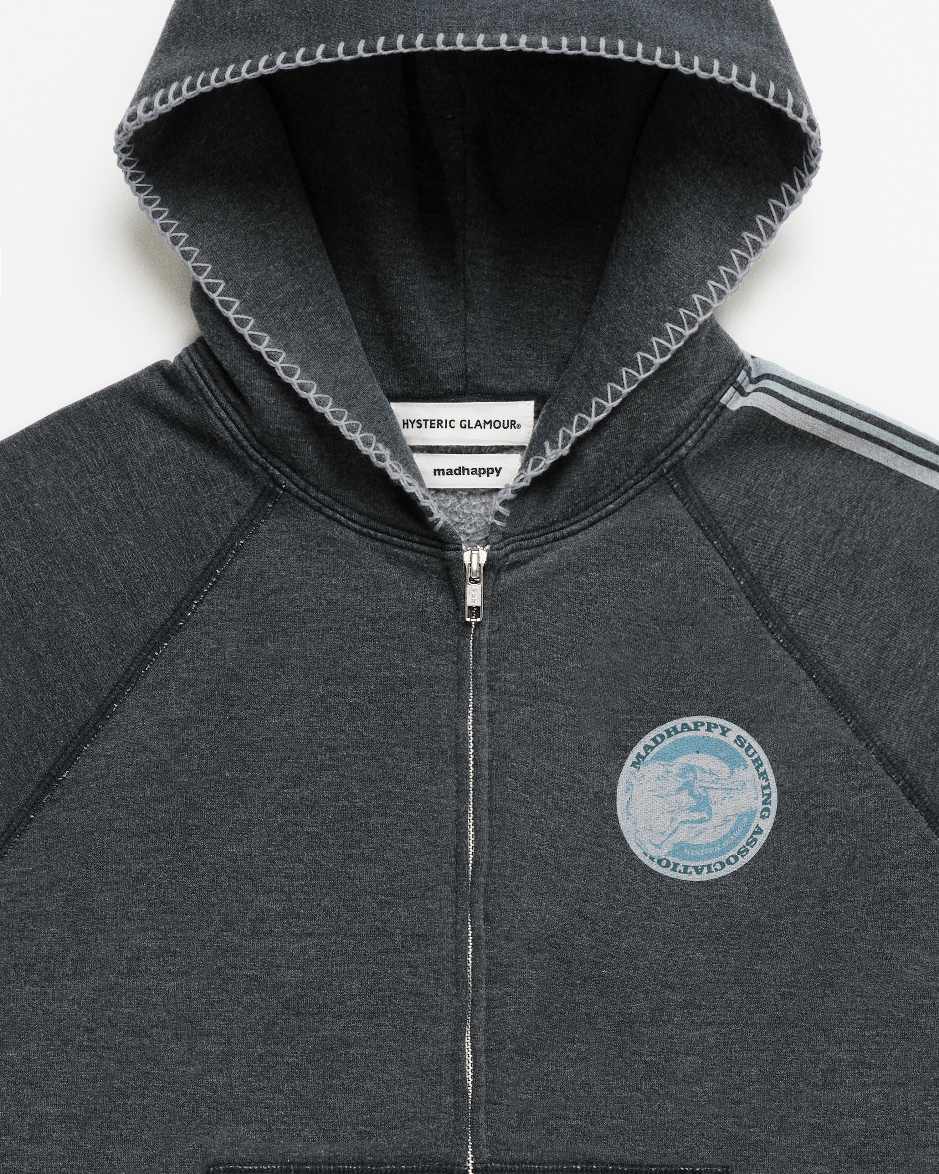 Hysteric Glamour Lightweight Fleece Zip Up – Madhappy JP