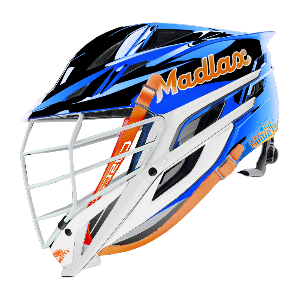 Madlax All-Stars Official Royal Chrome Cascade XRS Pro Helmet with dec