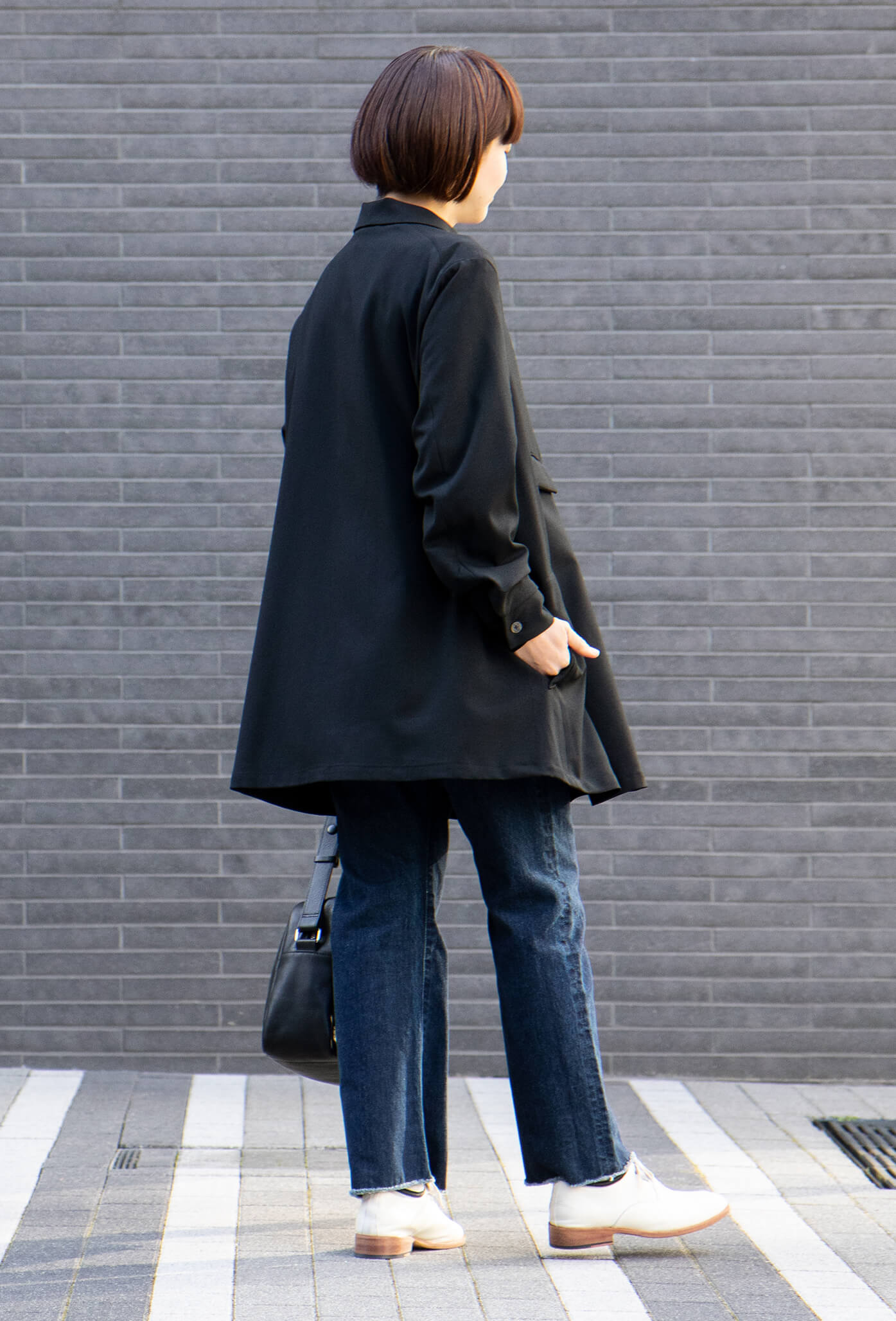 スリッポンコート BLACK」「Slip-on Black」soutiencollar（ステン