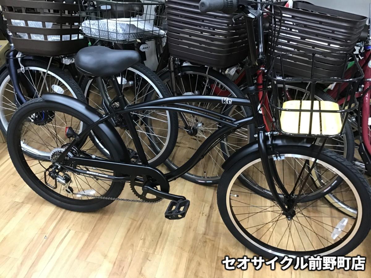 人気沸騰中 ビーチクルーザーはワイヤーバスケットがオススメ