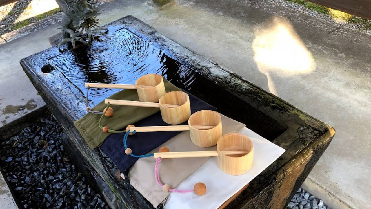 神社参拝における手水の文化を守りたい！持ち運びやすい自分専用のマイ