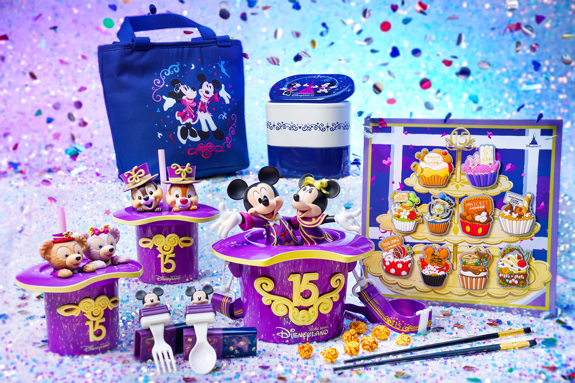 香港ディズニーランド15周年 3つのグッズコレクションが登場｜あとなび
