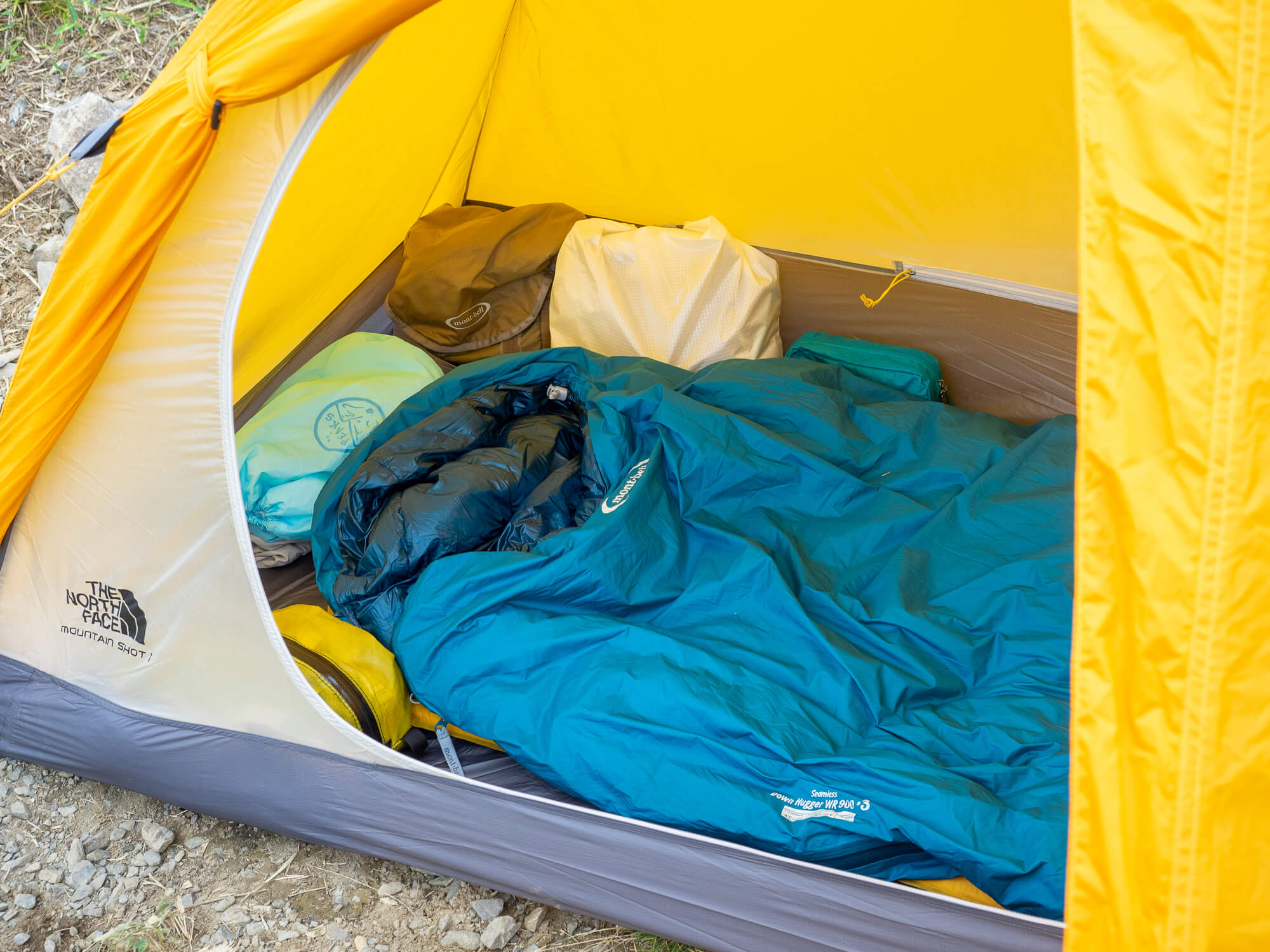 実は軽い！ ザ・ノース・フェイスの登山テント「マウンテンショット1