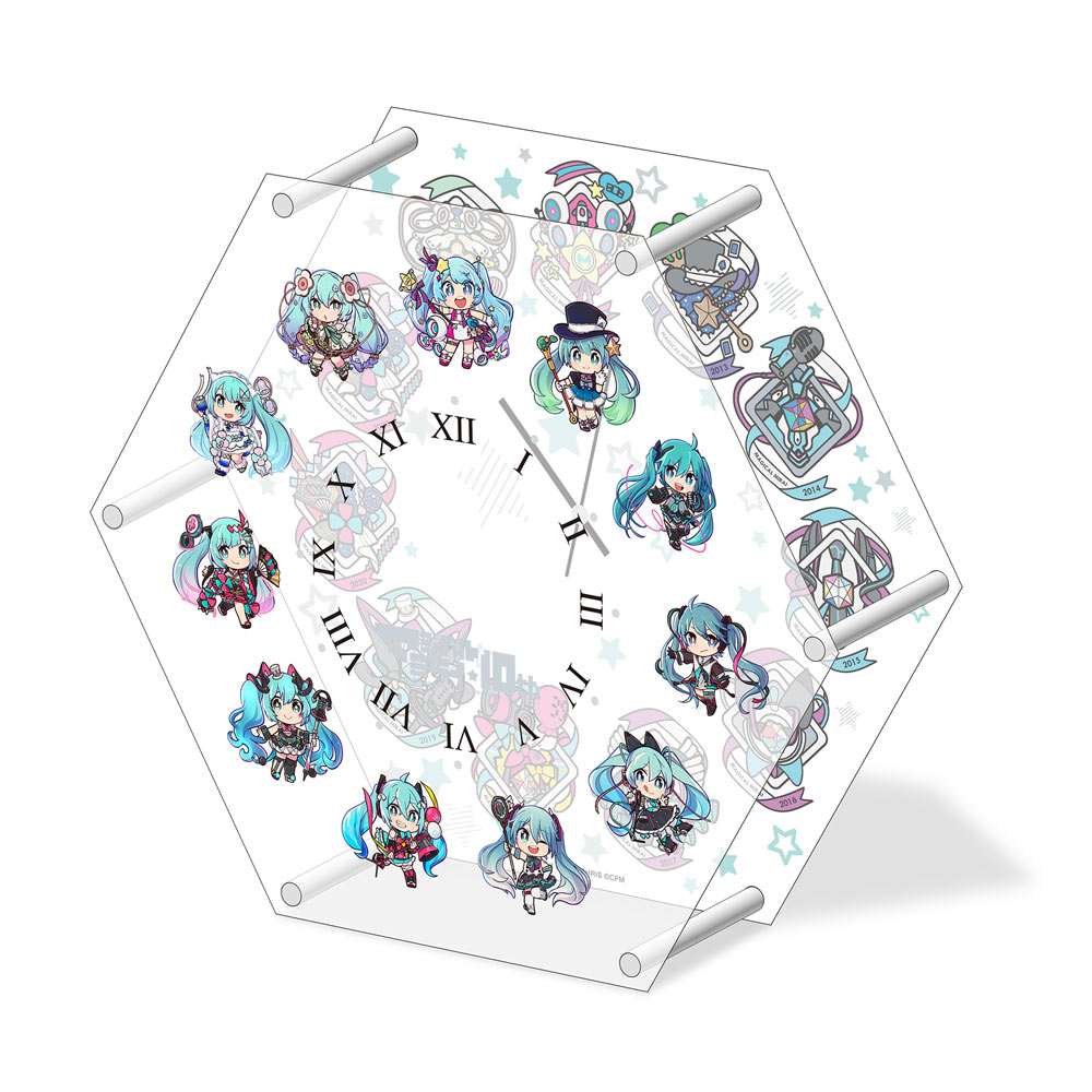 グッズ]マジカルミライ 10th ANNIVERSARY アクリル時計｜初音ミク