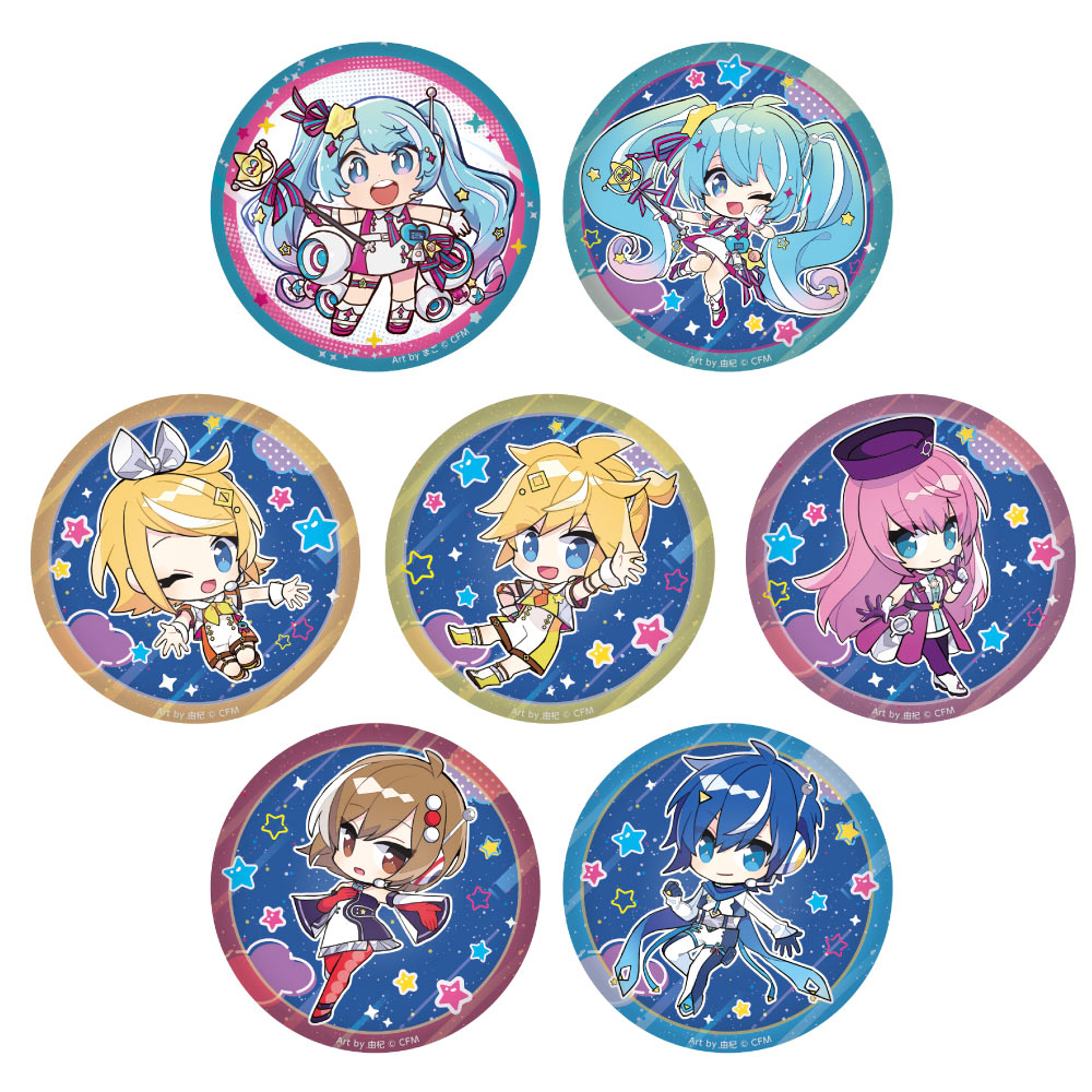 グッズ]マジカルミライ 10th ぷにぷに缶バッジ（全7種）｜初音ミク