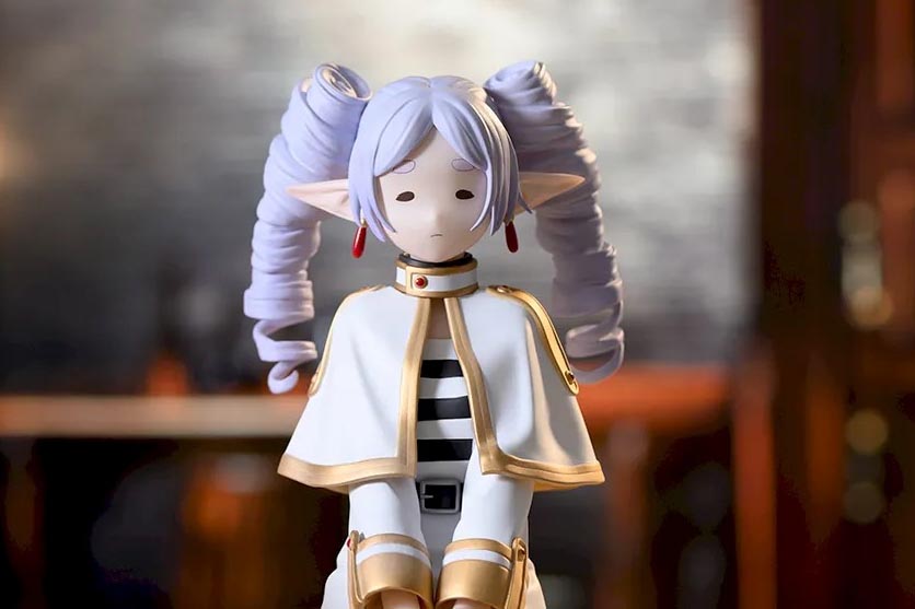 ミミックから自力で脱出した“縦ロール”のフリーレンが立体化 ポーズも