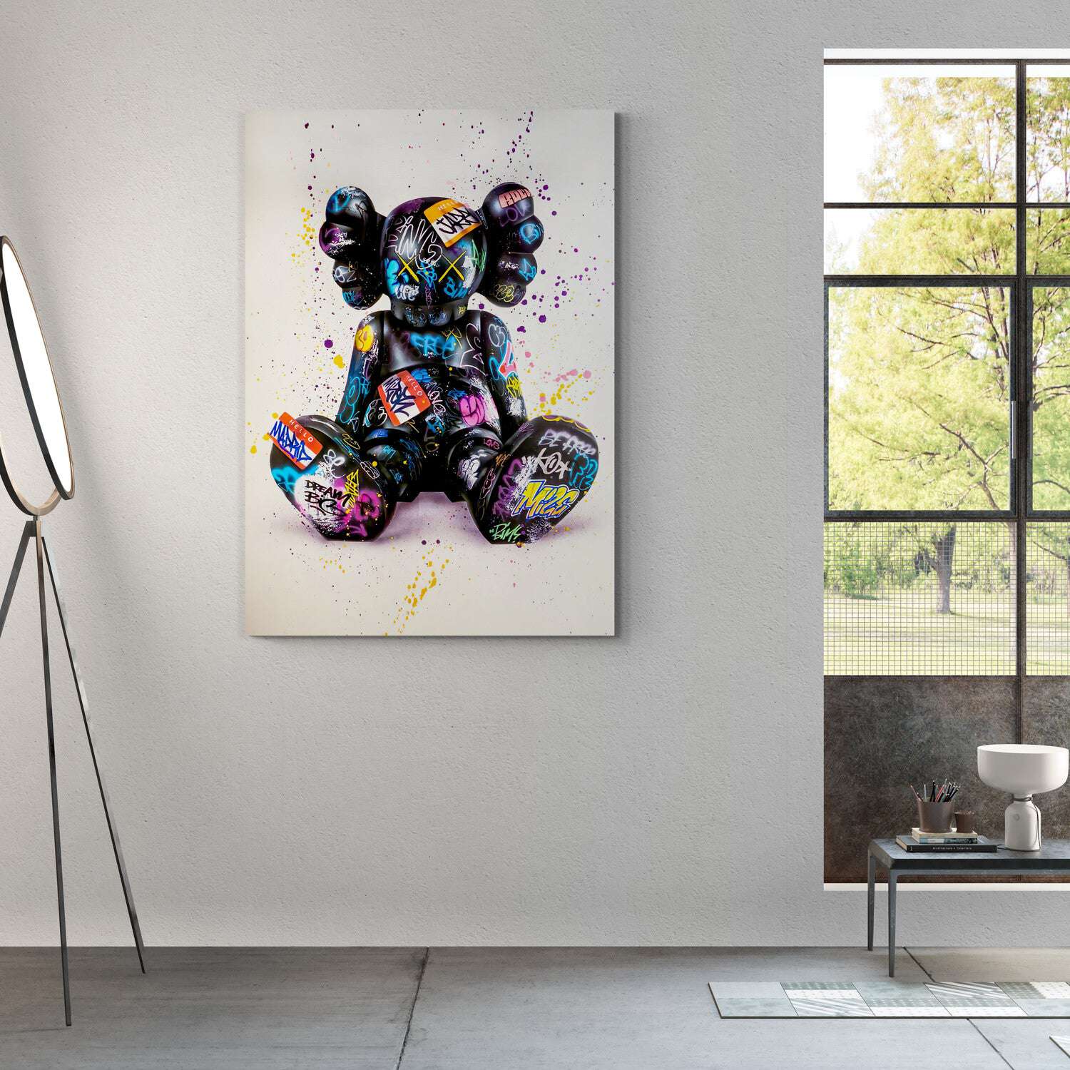 Graffiti Kaws - Magna Canvas