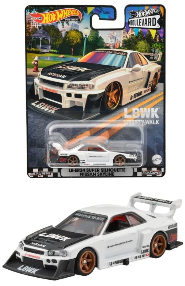 Hot Wheels Boulevard LB-ER34 Nissan Skyline R34 JDJ24 Premium