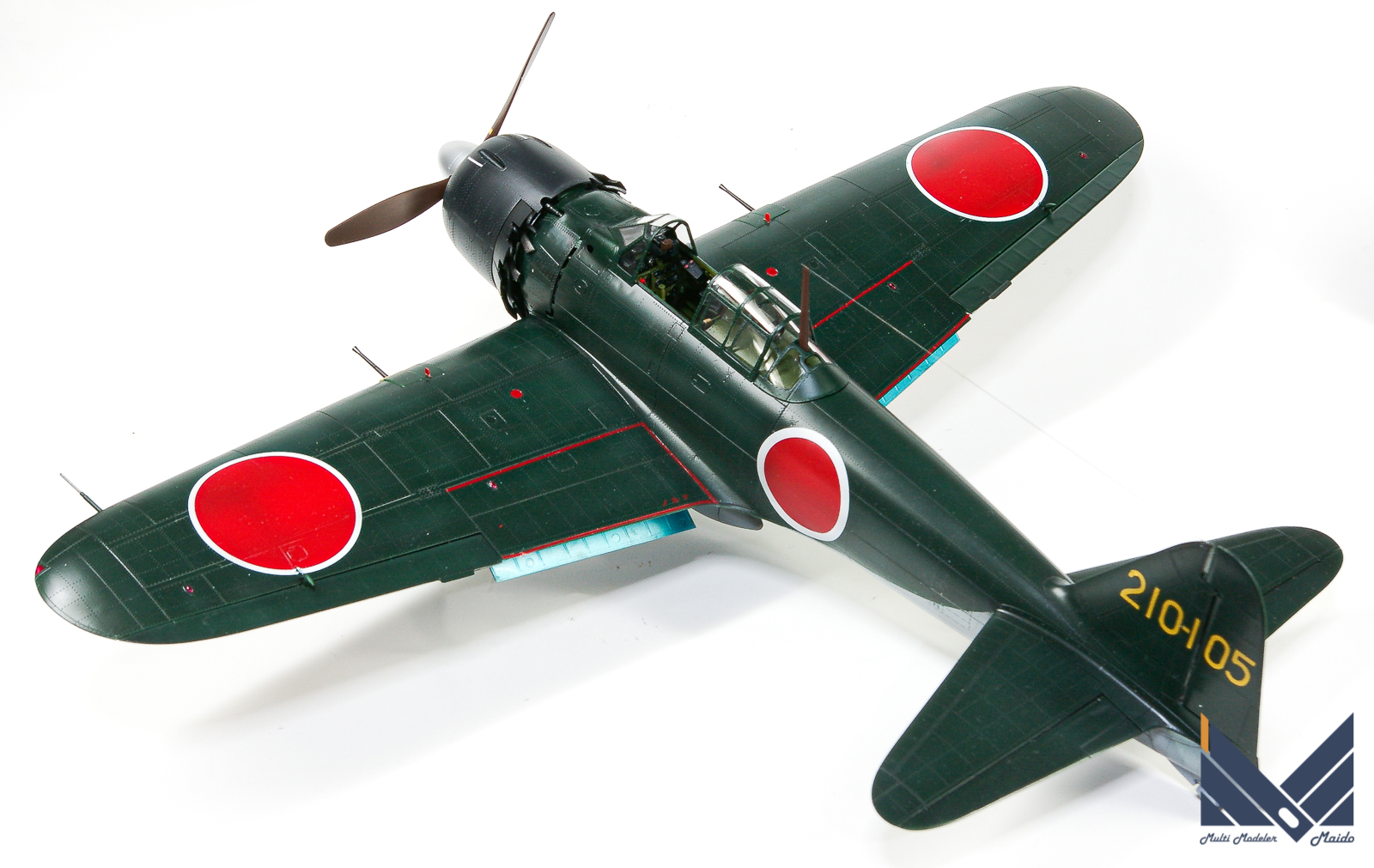 タミヤ 1/32 零式艦上戦闘機五二型 完成品 TAMIYA ZERO 52 | 模型工房M