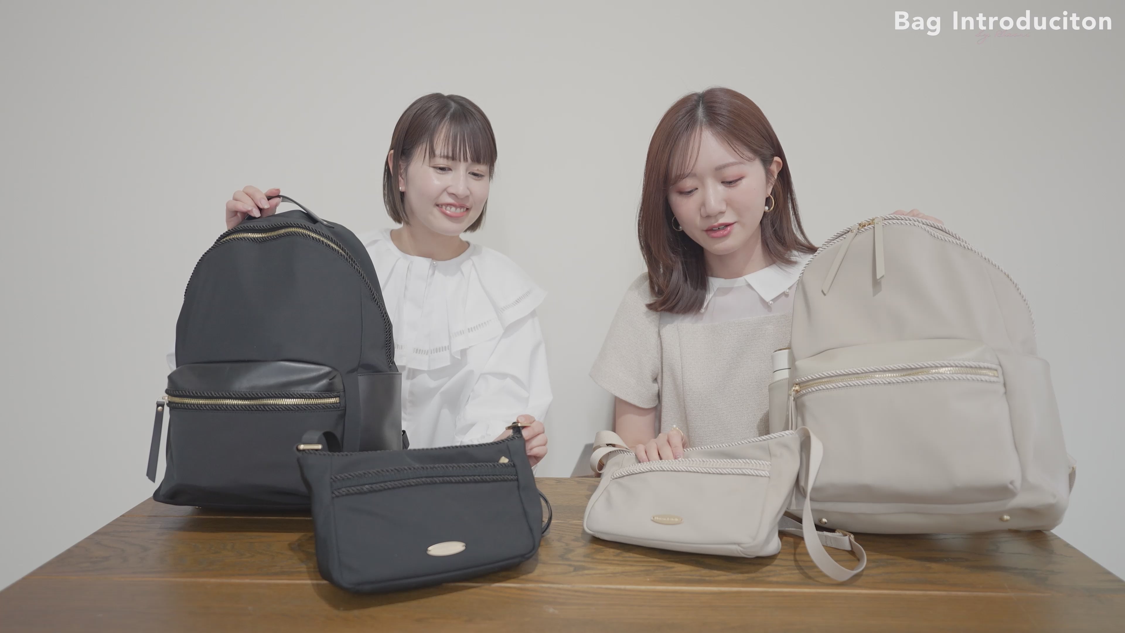 ツイストコードバックパック【リサイクルポリエステル】 – Maison Echelle