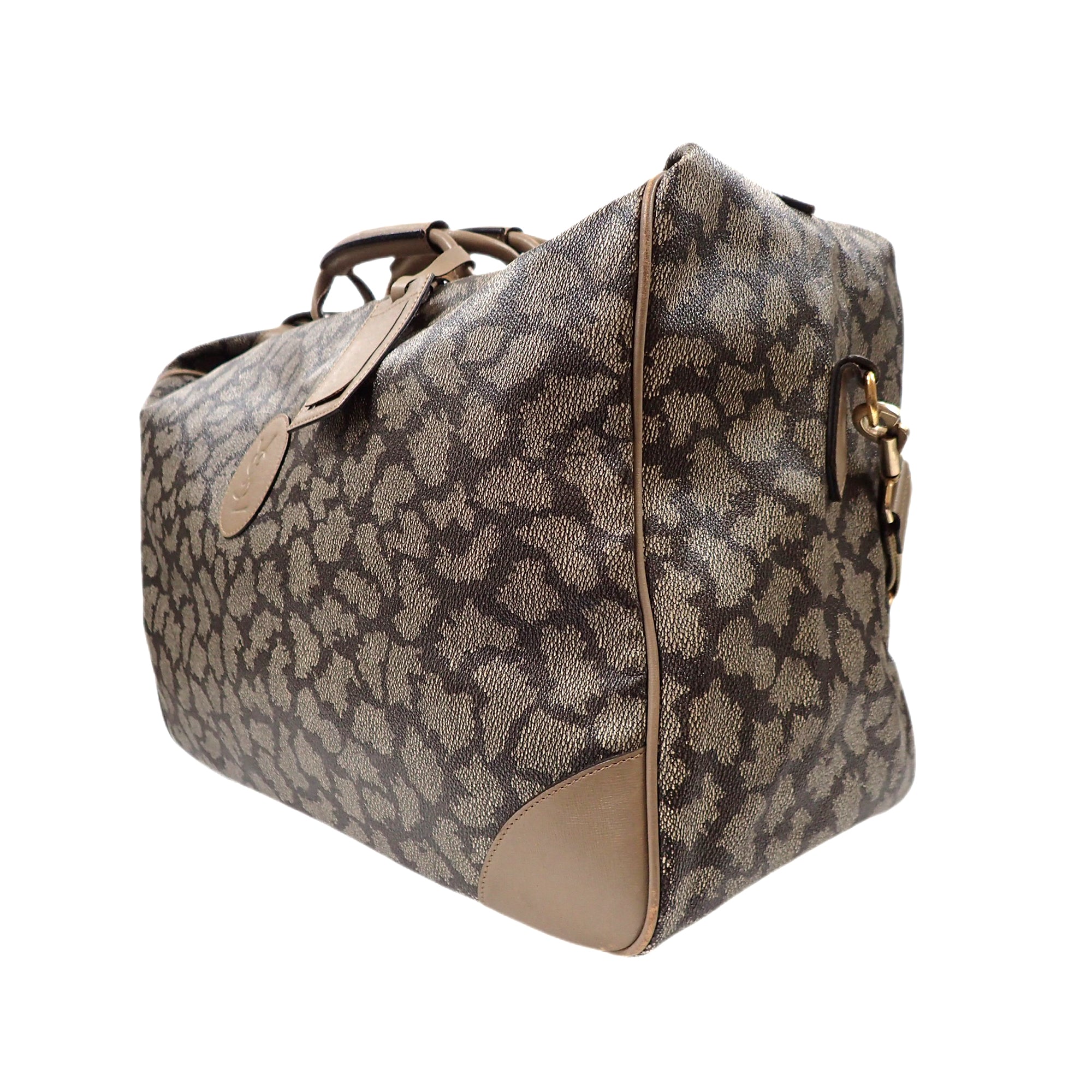 Yves Saint Laurent イヴ サンローラン ジラフ柄 ショルダーバッグ