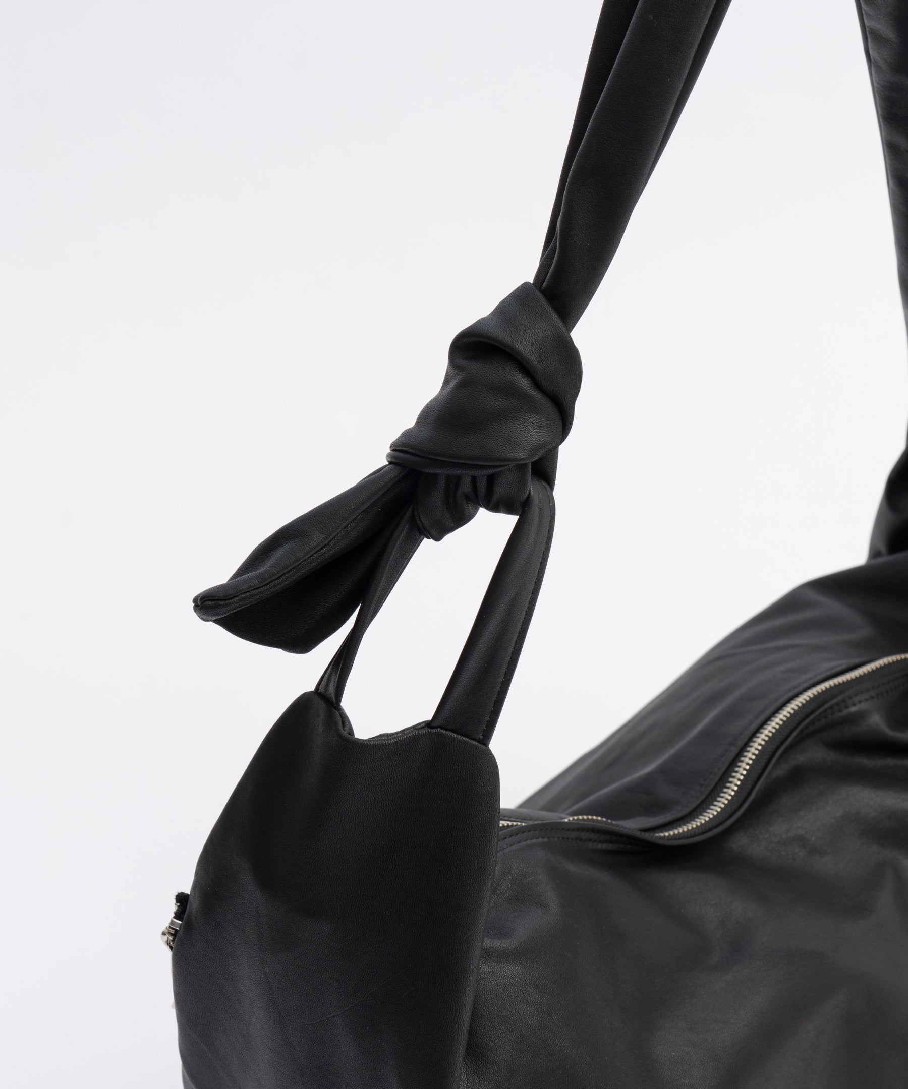 PRE-ORDER】Leather Shoulder “BANANA” Bag