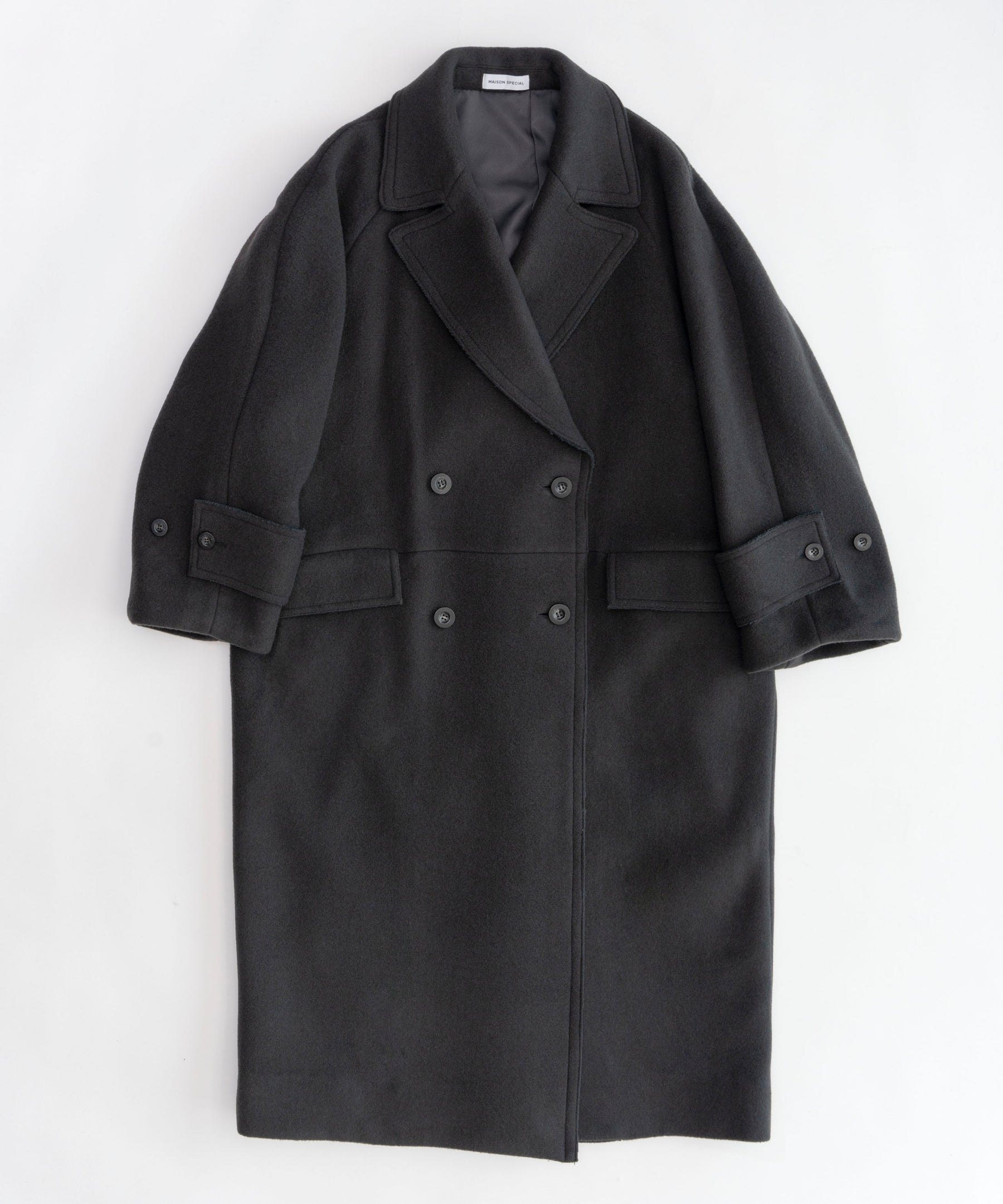 SALE】Super140 Melton Double Coat