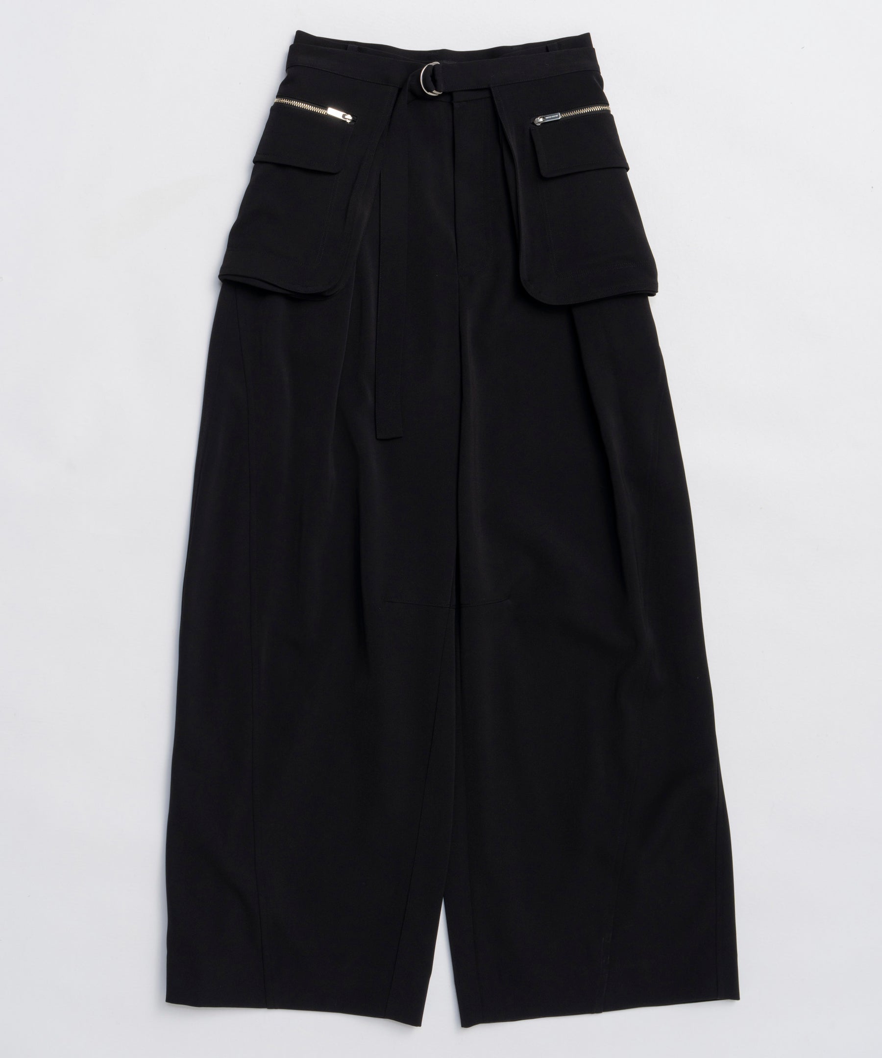 Pocket Belt Double Cross Pants