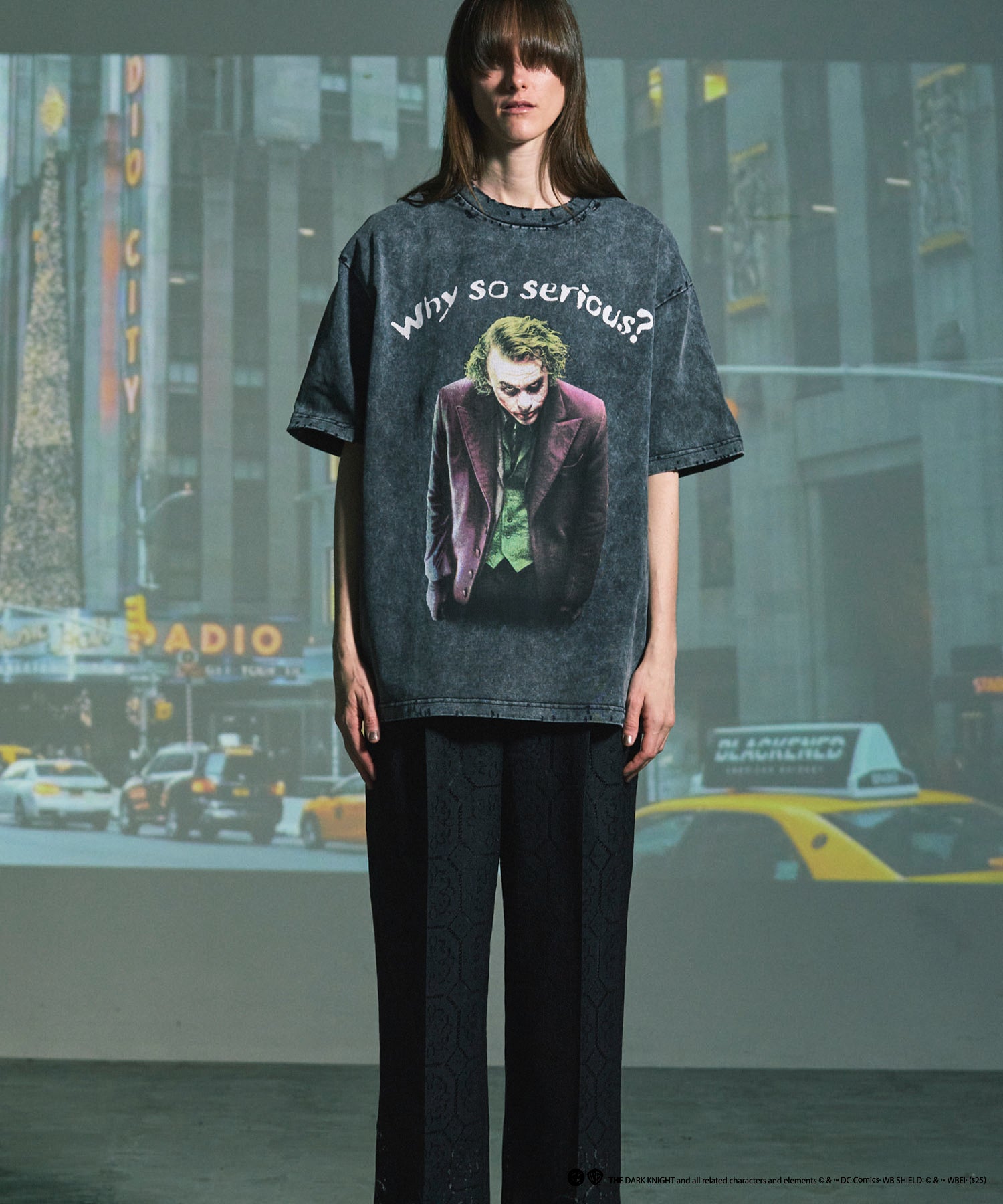 MOVIE SERIES】「JOKER」Prime-Over Crew Neck T-Shirt