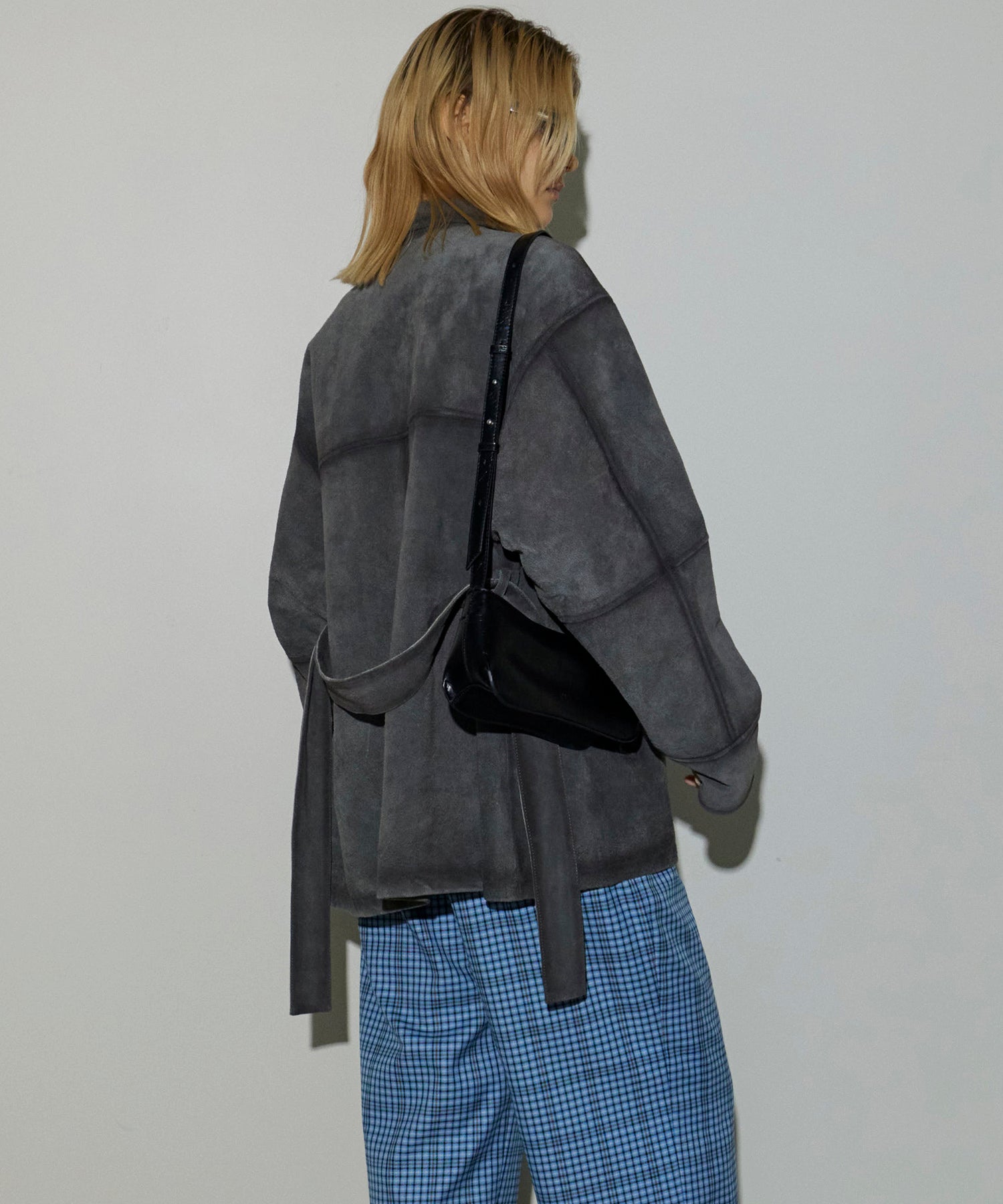 SALE】Real Suede Oversized Shirt