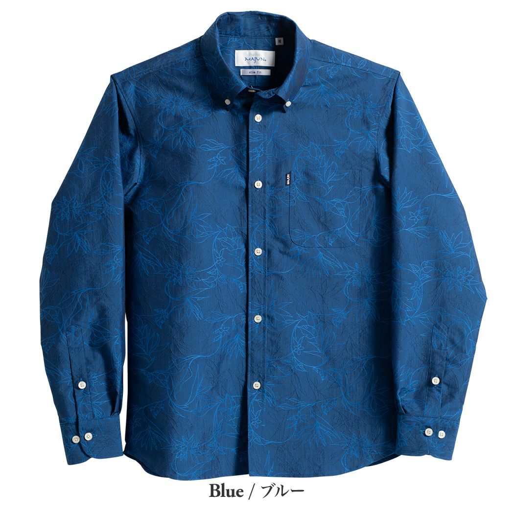 ボタニカルガーデンL/S | かりゆしウェア（沖縄版アロハシャツ）専門店