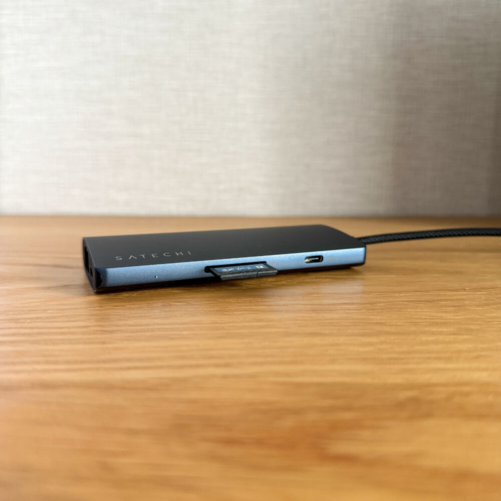 Satechi V3 マルチ USB-C ハブ 8-in-1をレビュー！5つのUSB-Cポートを