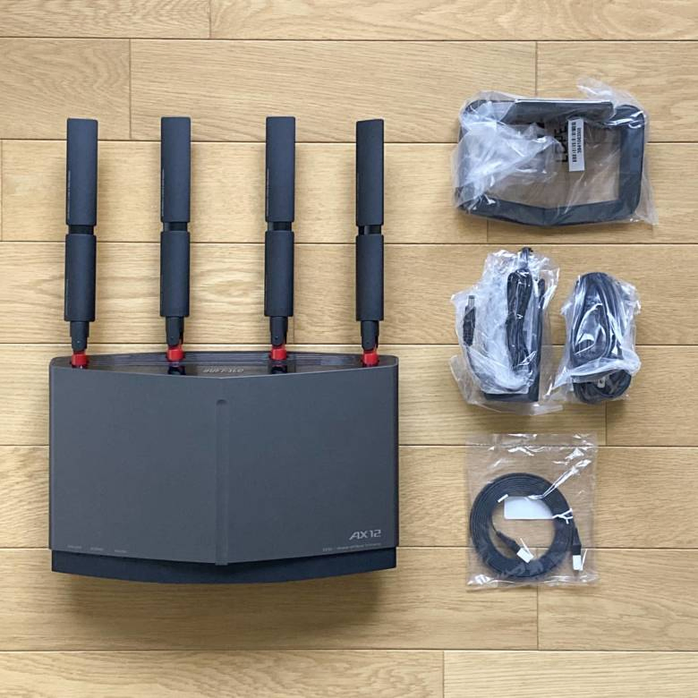 BUFFALO WXR-6000AX12Sレビュー】10Gbps対応WAN/LANポート搭載のWi-Fi