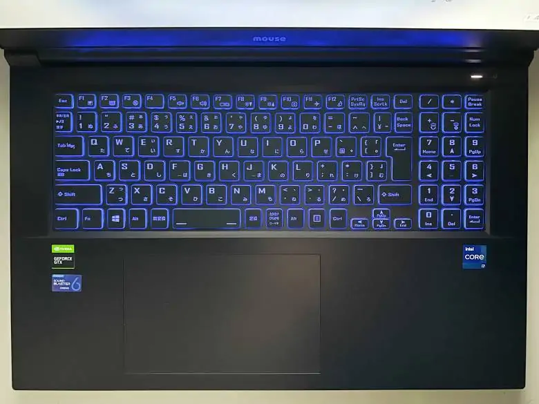 mouse K7をレビュー！GTX1650搭載で動画編集もこなせるマウスの17.3型