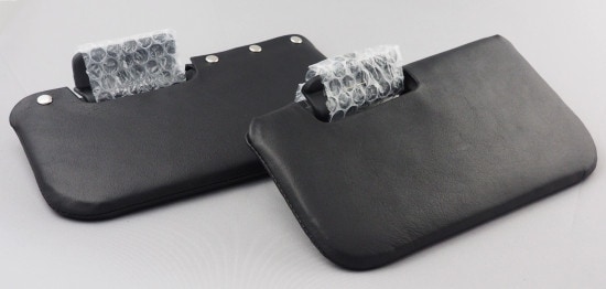 S660 サンバイザーカバー 本革＆ウルトラスエード（アルカンタラ