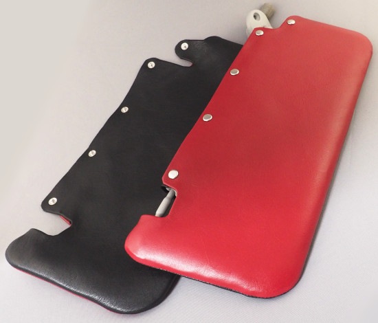 初代ハスラー 5代目ワゴンR 4代目ジムニー サンバイザーカバー本革