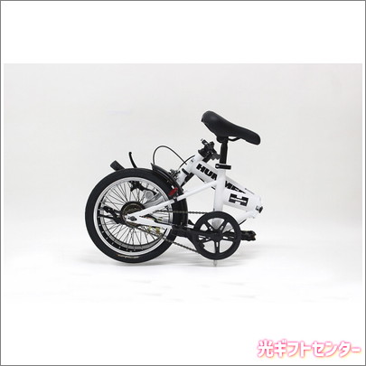 HUMMER ハマー 16型折畳み自転車（ノーパンク） MG-HM16N-WHRL なら